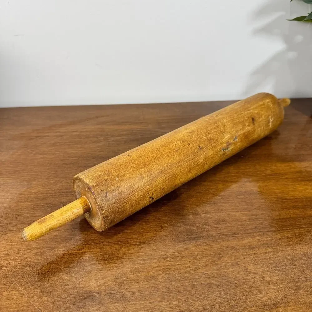 Vintage Wooden Rolling Pin 17